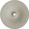 Ekena Millwork Galveston Medallion (Canopies up to 5 7/8"), 51"OD x 3 5/8"ID x 3 3/8"P, Pot of Cream Crackle CM51GLPCC - alternate 1